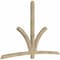 Ekena Millwork Davenport Rough Sawn Timber Gable Bracket, Douglas Fir, 108"W x 72"H x 4"D x 4"F, 16/12 Pitch GBW108X72X0404DAV00RDF - alternate 3